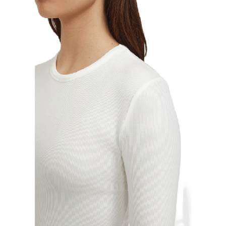 Soft Rebels Srfenja O-neck Top Blusar Dam Vit S