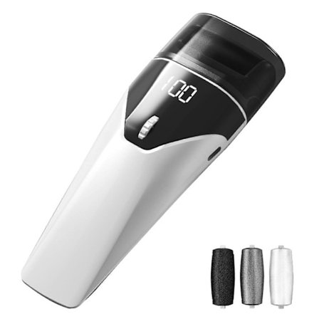 Oppladbar Hud Hard Hudfjerner USB Elektrisk Fotfil for Hælsliping Pedikyrverktøy 100 Hastigheter Død Hud Sliper