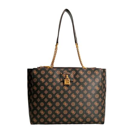 Guess, Shoulder Bags Bruin, Dames, Maat:ONE Size