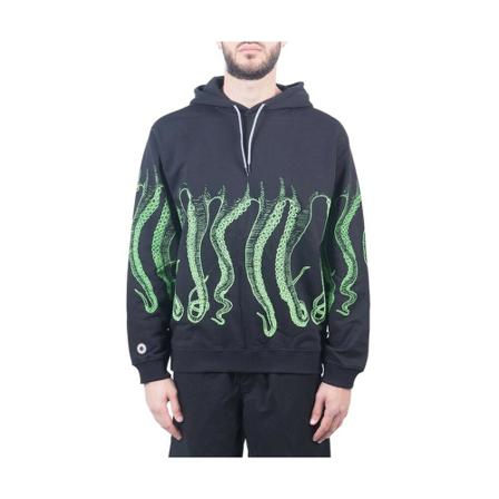 Octopus Sweatshirts & Hoodies Sort, Herre