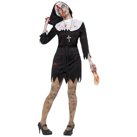 Zombie Nonne Kjole M