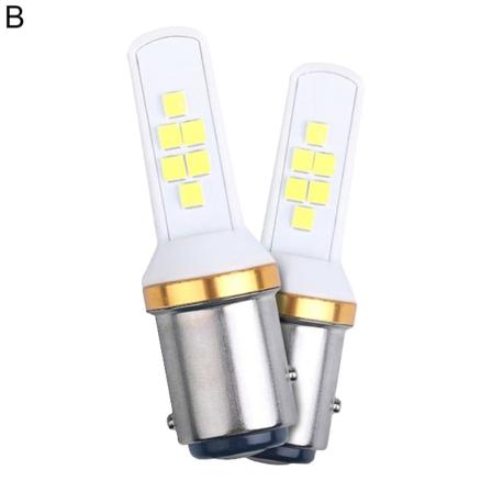2 kpl Peruutusvalot 12smd 3030 Korkea Kirkkaus Keraaminen Suunnittelu 6000k Universaali Led Peruutusjarruvalo Yhteensopiva AutoB:n kanssa B
