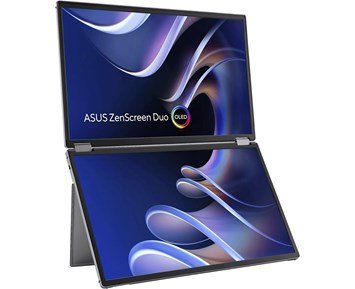 ASUS 14tum MQ149CD - Fyndvara - Två stycken bärbara 14tum Full HD-skärmar med OLED-paneler