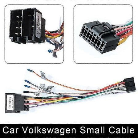 Strømstik 2 Din Bil Android Radio Kabel Universal