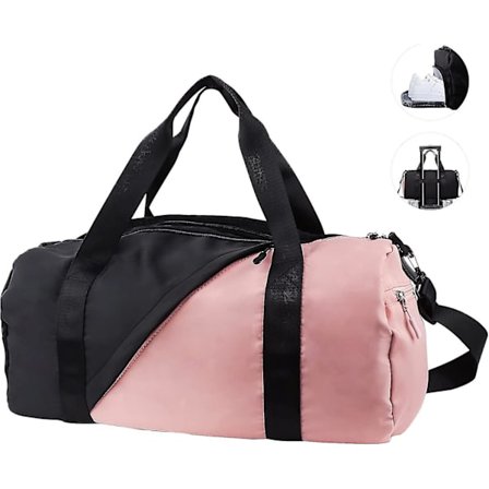 Reisebag Gym Duffel Bag For Kvinner, Healwe Stor Kapasitet Bærbar Weekend