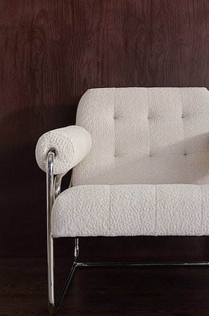 Jotex - Nojatuoli Valkoinen Valkoinen - CASCADIA - Osta Nojatuolit Jotex