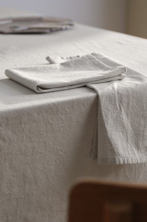 Jotex - Serviett Linmiks 2-pakke Grå - LINUS - Kjøp Servietter hos Jotex