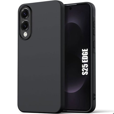 Beskyttelsesskal - BOOLING - til Samsung Galaxy S25 Edge - Blødt Silikone - Stødabsorberende - Ultra Slim