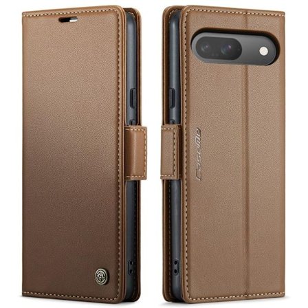 CASEME Google Pixel 10 Pro / 10 / 9 Pro / 9 Cover with Card Slots - Brown