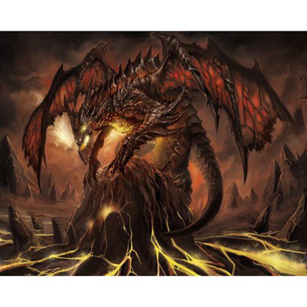 30x40cm, Flame Dragon 5d diamantmaleri rhinestones broderi lærred