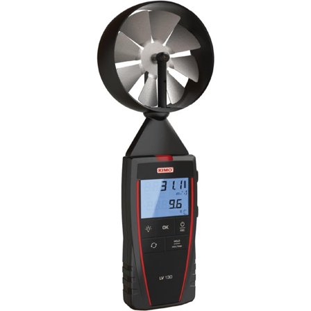 Kimo LV130 Luftstrømsmåler, Måleinstrumenter