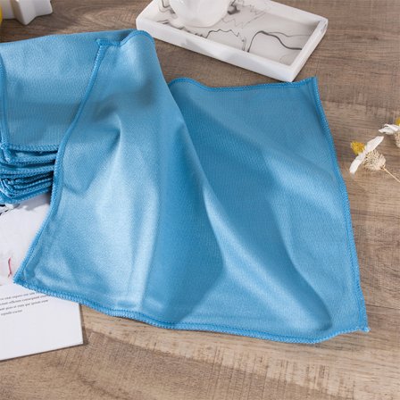 Mikrofiber Glasrengöringsdukar - 8-pack (30*30 cm) - Ränder