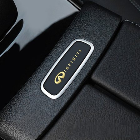 Auton metalliset tarrat luovat auton logon koristetarrat - Infiniti [10 kpl kultaisia metalli tarroja]