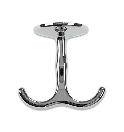 Habo 27854 Vaatekoukku 55 x 55 mm, kiillotettu, Kiinnikkeet