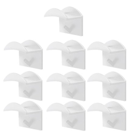 Vægmonteret Hatkrog Punch-fri Klæbende Baseballkasket Holder Til Hjem Soveværelse Ny