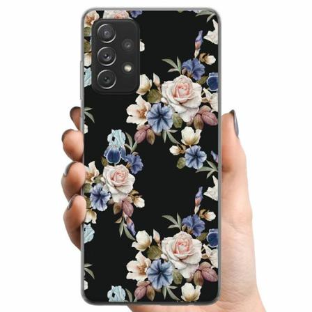 Samsung Galaxy A52 5g Tpu Mobilskal Floral