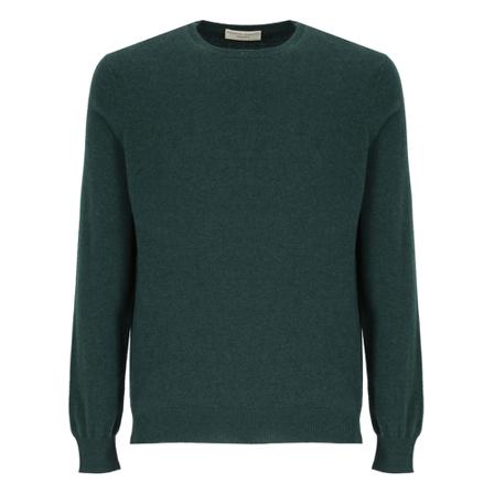 Filippo De Laurentiis Round-neck Strik Grøn, Herre Strik