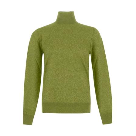 Dolce & Gabbana Olive Green Turtleneck Sweater Grøn, Herre