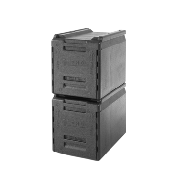 Värmebox frontmatad Hendi 5 GN 1/1