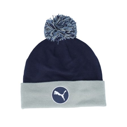 Puma - Blu pom Beanie - Wrmlbl Removable Pom Beanie Blue Pom @ Hatstore