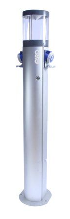 Garo 351917 Marinestolpe 2 x 1-faset uttak, 10 A, Elfordeling & strømforsyning