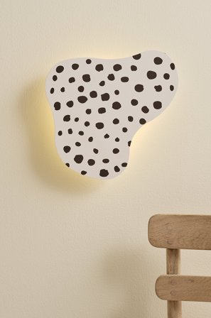 Jotex - Vegglampe Batteridrevet Led Hvit/varmgrå - BOM - Kjøp Barnelamper hos Jotex