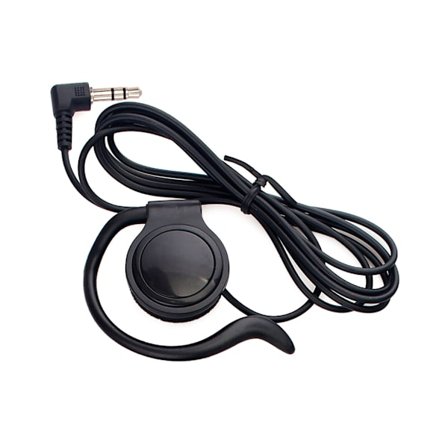 3,5 mm Headset Hörlurar för Radio Tour Guides Mjuk öronkrok Hörsnäcka Headset