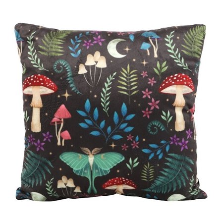 Something Different Dark Forest Square Filled Cushion 35cm x 35