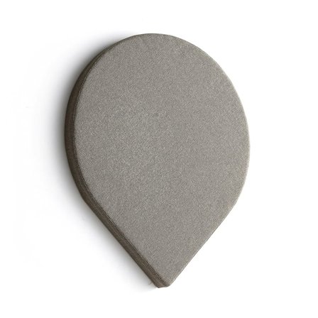 Panel akustyczny POLY, kropla, 965x800x56 mm, ścienny, brązowy