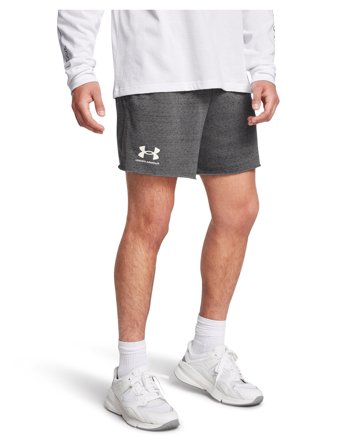 Under Armour Ua Rival Terry 6In Short - Grey - XL