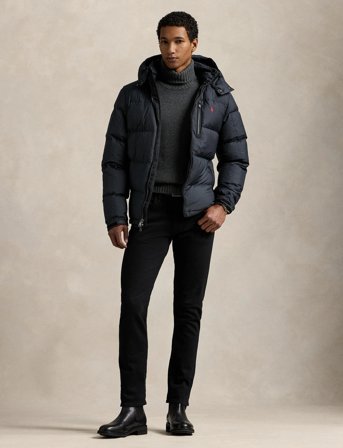 Polo Ralph Lauren The Gorham Down Jacket - Black - M