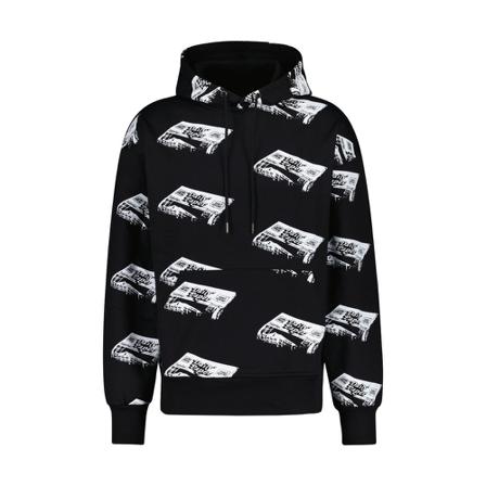 Daily Paper, Nina Hoodie Czarny, Kobieta, Rozmiar: M