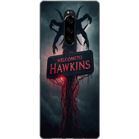 Kompatibelt Mobildeksel til Sony Xperia 1 Mörk skräckscen