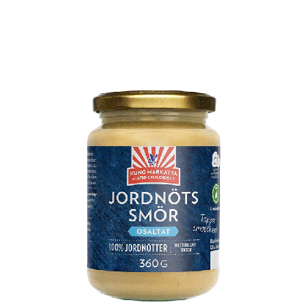 Kung Markatta Jordnötssmör Utan Salt 360 g