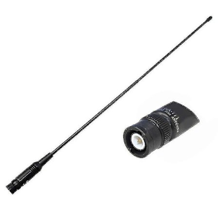 Na-771 Bnc Antenn Kompatibel Med Bärbar Hamradio 136-174/400-520mhz (svart) - Nagoya