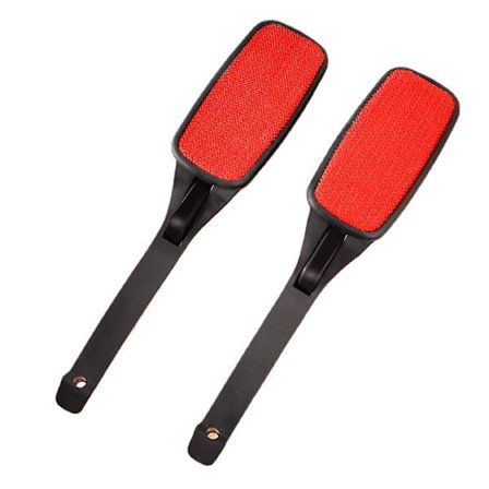 Fnug- og hårbortfjerner til tøj - Fjern hår fra stof Sort