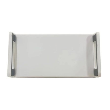 Tablettställ som inte tappar roterande basplatta klämma svart och vit stor klämma för lat dator och kontor~06948