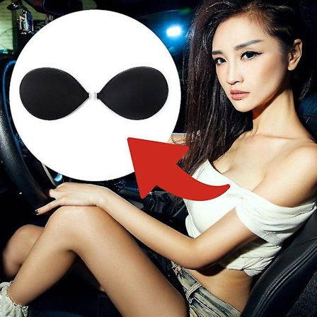 Kvinnors Strapless Instant Bröstlyft Osynlig Mango BH