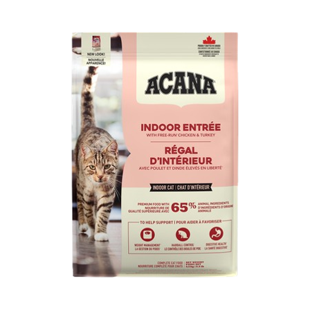 Acana - Cat Chicken & Herring Indoor Entrée 4,5 kg - Katt - Kattefôr & kattemat - Tørrfôr for katt - ZOO.no