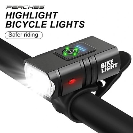 T6 Cykellampa Fram 1000 Lumen Cykling LED Kraftfull Ficklampa Cykelbelysning Strålkastare USB[pl]