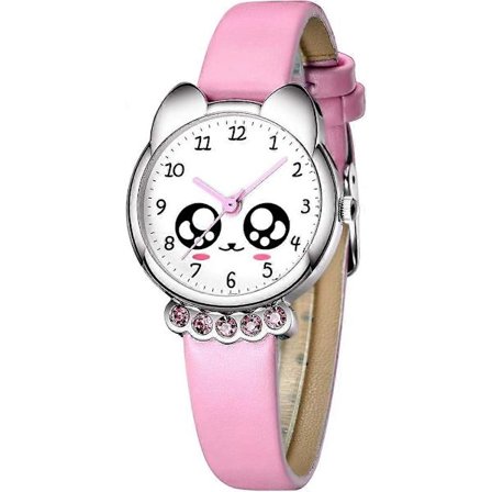 Barnklocka vattentät analog klocka lämplig för flickor barn sport timing undervisning klocka Barnens dag födelsedagspresent