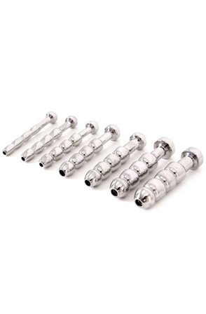 Kjøp Urethral Trainer Kit 7 Holow Penisplugs - Dilatorpakke | God pris