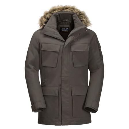 Jack Wolfskin Men's Glacier Canyon Parka Men synthetic-lined parkas Green L