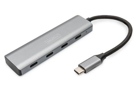 Digitus USB-C 4 Port HUB 4x USB-C 3.1 Gen1. 5Gbps