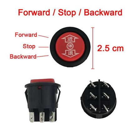 Sähköautot lapsille Sähköauton kytkin Leikkiauto Sähkömoottoripyörän kytkin Kaukosäätimellä ohjattava auton kytkin Moottoripyörän tarvikkeet