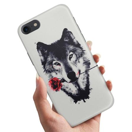 iPhone 7/8/SE - Cover/Mobilcover Ulv Rose