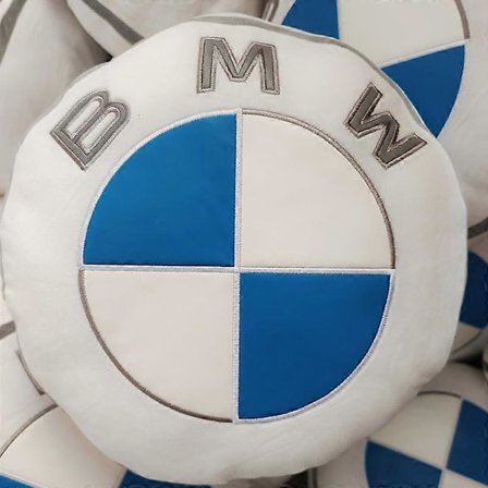 Bil Logo Plys Pude 12cm