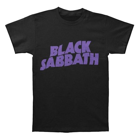 Black Sabbath Purple Logo T-shirt