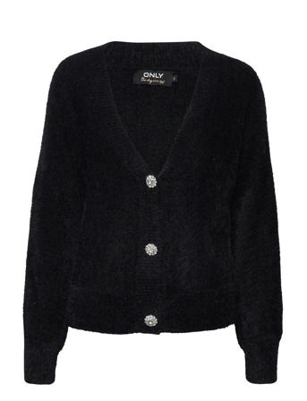 Onlfreja Piumo Zl L/S Cardigan Cc Knt Black ONLY