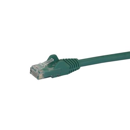 StarTech 10m CAT6 Ethernet Cable, 10 Gigabit Snagless RJ45 650MHz 100W PoE Patch Cord, CAT 6 10GbE UTP Network Cable w/Strain Relief, Green, Fluke
